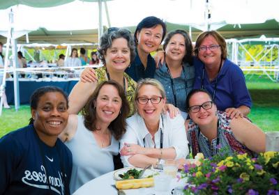 Members of the Class of 1989 celebrate their 30th reunion. 