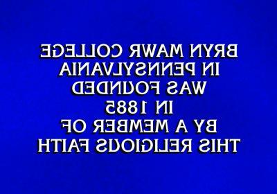Jeopardy question